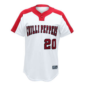 Uniformes de baseball personnalisés haut de gamme Lamron LI-BU-05 pour hommes, imprimés par sublimation, manches courtes, pour adultes/enfants/jeunes - Product Image 2