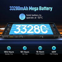 Tablette robuste Android Ulefone Armor Pad 3 Pro 10,36 pouces 2K 33280mAh Power Bank Battery MT8788 8 Go + 256 Go