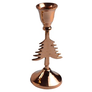 Support de bâton de bougie de décoration de Table avec finition en cuivre pour la décoration de la maison support de pilier fait à la main - Product Image 5