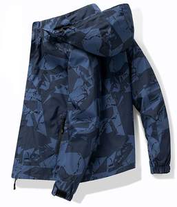 Conjunto Deportivo Familiar de Lona con Cuello Alto, Chaqueta Cortavientos Impermeable y Transpirable con Cremallera para Invierno, Unisex, para Montañismo - Product Image 3