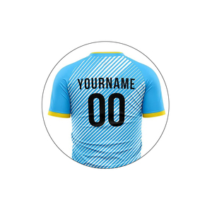 Ensembles d'uniformes de football respirants personnalisés avec logo, 100 % polyester, maillot de football de haute qualité - Product Image 4