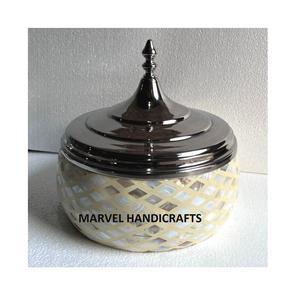 Service de casseroles en nacre incrustation de bois en acier inoxydable, chauffe-aliments, pot chaud, serpillière, ensembles d'ustensiles de cuisine, Offre Spéciale - Product Image 1