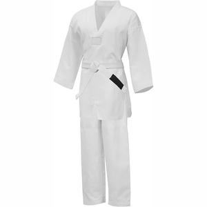 Nouvelle marque de vêtements d'arts martiaux unisexes au design personnalisé Equipement en coton décontracté classique et confortable Costumes et doboks de taekwondo - Product Image 3