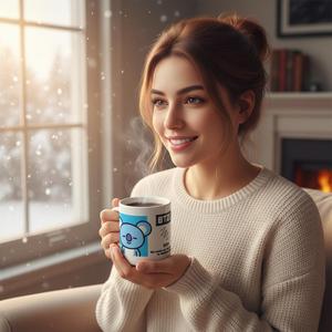 Tazza in Ceramica BT21 con Design Koya, Tazza da Caffè Stampata per Casa, Ufficio e Regalo - Product Image 2