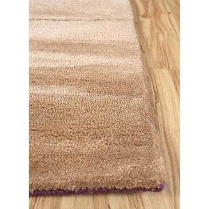 Alfombra Caliedo TNQ-1510 Hecha a Mano con Lana y Viscosa, Diseño Geométrico Rosa y Morado para el Hogar - Product Image 4