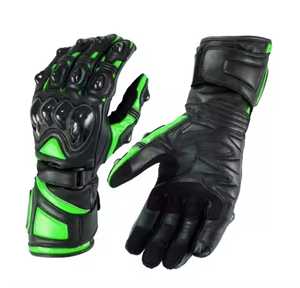 Factory Customize Designs and Colors Pure Leather Customizable Professional High Quality Motorbike <b>Gloves</b> <b>For</b> Racing - Product Image 4
