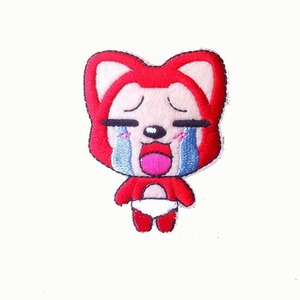 ผ้าทอลายดอกไม้รูปหัวใจสำหรับตกแต่งเสื้อผ้างานตามสั่งแผ่นปะดีไซน์เสื้อผ้ารีดติดผ้าทอลายดอกไม้ - Product Image 6