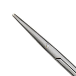 Ciseaux chirurgicaux courbes et émoussés pour dissection médicale, 6 pouces, acier inoxydable, ISO CE - Product Image 6