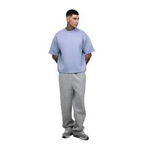 High Quality Longline Quick Dry Eco-Friendly Plus Size Baggy T-Shirt Comfortable Blank <b>Round</b> Neck Drop Shoulder Summer Wear - Product Image 2