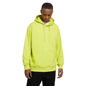 Sweat à capuche pour homme 100% coton pull oversize épais automne éponge lavé sports de rue logo personnalisé sweat à capuche uni - Product Image 1