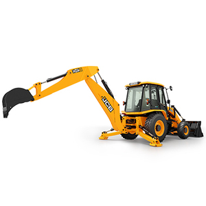 รถตักล้อยางดีเซล JCB สีเหลือง อุปกรณ์ก่อสร้างสำหรับงานหนัก - Product Image 3