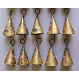 Campanas de Hierro Indias Rústicas de 2 Pulgadas, Adornos Colgantes de Navidad de 2 Pulgadas - Product Image 2