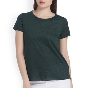 Camiseta cómoda personalizada a la moda para mujer, camiseta de manga corta con cuello redondo, camisetas personalizadas para mujer - Product Image 1