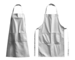 Delantal de babero sin mangas de algodón orgánico 100%, accesorio de limpieza de cocina de calidad, accesorio reciclable de diseño colorido para mujer - Product Image 2