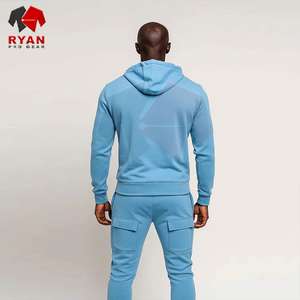 ชุดวอร์มผู้ชายแบบสั่งทำพิเศษ เนื้อผ้าสวมใส่สบาย ระบายอากาศได้ดี พร้อมโลโก้แบบกำหนดเอง ดีไซน์ ODM - Product Image 3