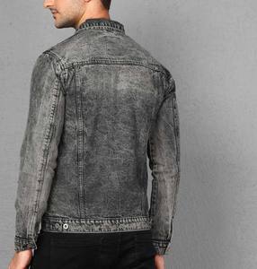 Most Selling Product Hot Sale Ready to Ship Stylish Design Streetwear Acid Wash <b>Jeans</b> Jackets <b>for</b> <b>Men</b> - Product Image 4