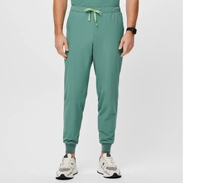 Ensemble de blouses médicales zippées pour hommes, vente en gros, fabrication OEM, matériaux de haute qualité, couleurs et logo personnalisables, blouses d'hôpital d'été KATBROS - Product Image 3