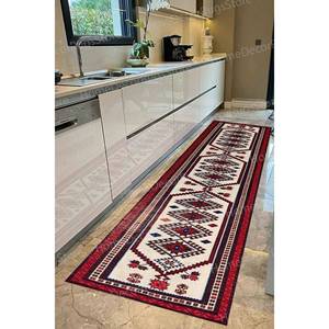 Antique Style Printed <b>Rug</b>, Kilim Design, Small Navajo Home Decor <b>Rug</b>,<b>Chenille</b> <b>Rug</b> - Product Image 5