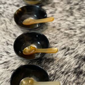 Buffalo Horn Blow Spoon Set Soporte de cocina de metal para espátulas Cucharas Pinzas Más - Product Image 6