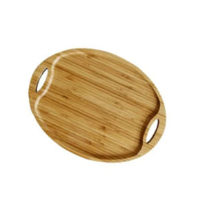 Plateaux de service de salle à manger en bois de haute qualité de luxe à vendre Plateaux de serveur décoratifs pour mariage et maison Fournitures en vrac de l'Inde - Product Image 5