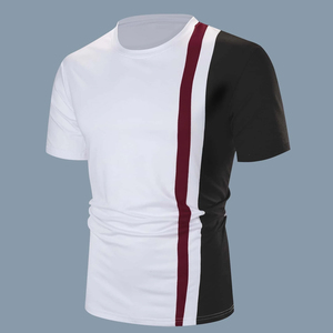 Camisetas para Hombre a Precio Competitivo, Marca Privada, Logotipo Personalizado, Teñidas con Hilo, Transpirables, de Algodón/Fibra de Bambú, Manga Corta, Corte Regular - Product Image 2