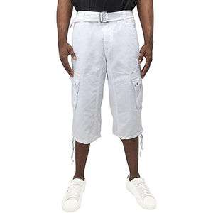 Hot Selling High Street Fashion Canvas Mid Waist Vintage <b>Men's</b> <b>Long</b> <b>Shorts</b> Custom Logo High Quality Best Design - Product Image 3