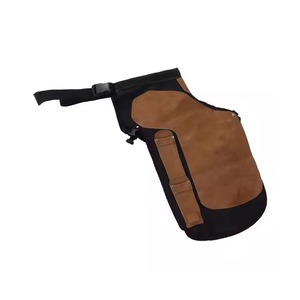 Delantales de Cuero con Logotipo Bordado a Mano al por Mayor, Nuevo Diseño, Delantales Profesionales de Alta Calidad, Delantal de Cuero para Herrador - Product Image 3