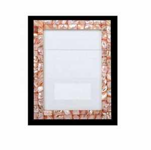 Cadre photo en bois moderne de haute qualité avec logo personnalisé, nouvelle collection, élément décoratif en nacre, taille personnalisée, best-seller - Product Image 2