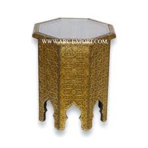 Accueil Centre table marocaine décoration de mariage et événements table marocaine de luxe couleur grise grande table de café de meilleure qualité - Product Image 4
