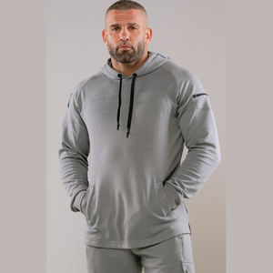 Conjunto de pantalones de chándal para correr de talla grande de nailon/algodón pesado unisex con logotipo personalizado, ropa de entrenamiento para invierno - Product Image 5