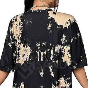 Camiseta Tie Dye de alta calidad para mujer, camiseta suave y cómoda de colección de verano - Product Image 5