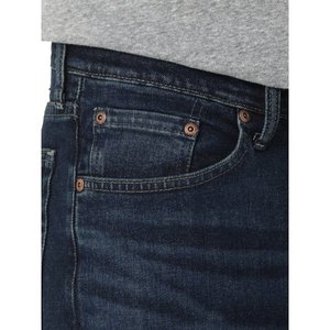 2024 nouveaux hommes été mince jean ample Stretch grande taille glace soie pantalon droit Elite affaires pantalons décontractés fumée gris bleu - Product Image 5