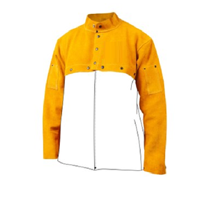 Chaqueta de soldadura de cuero para hombres y mujeres Abrigo de cuero de vaca con patrón de camuflaje Ropa DE SEGURIDAD DE PRIMAVERA Color personalizado - Product Image 1