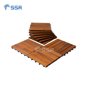 Thân thiện với môi tếch Oiled vườn lồng vào nhau keo decking gạch 6 thanh 24 Mét lồng vào nhau sàn ngoài trời cho số lượng lớn đơn đặt hàng - Product Image 2