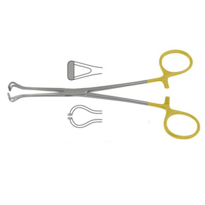 TC Babcock Pince à saisir les intestins et les tissus en acier inoxydable - Product Image 2