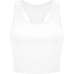 Camiseta Corta de Verano para Mujer con Logotipo Personalizado, 100% Algodón, Sin Mangas, Espalda Deportiva - Product Image 6