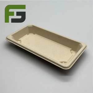 Boîtes à emporter de sushi de luxe personnalisables imprimé UV 4C carton kraft ondulé PET avec feuille échantillon gratuit salades restauration rapide - Product Image 5