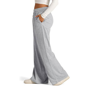 Hot Trensing Casual <b>Drawstring</b> Pants Geometric Pattern All-Season Polyester Sports <b>Trousers</b> with Slight Stretch - Product Image 2