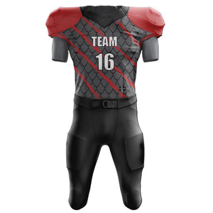 Maillot de football américain ODM OEM pour enfants uniforme de jeunesse sublimé de qualité supérieure avec nom et numéro personnalisés - Product Image 3