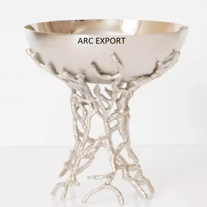 Nouvelle couleur argent moderne avec brûleur de concepteur antique Ware brûleur Bakhoor en aluminium pour une vente supérieure au prix le moins cher - Product Image 1
