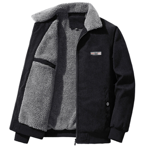 Fashion Autumn /Winter New Custom Logo <b>Retro</b> Thickened Warm Outdoor <b>Motorcycle</b> Plus Size Men's Casual Bomber <b>Jacket</b> Wholesale - Product Image 5