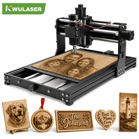 Mini Máquina CNC de Escritorio, Máquina de Grabado Láser CNC de 3 Ejes, Grabador Láser para Madera y Metal, Máquina de Grabado para Acrílico
