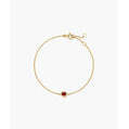 Brazalete de Moissanita Sia con Piedra de Nacimiento, Elegante y Lujoso, con Gema Personalizable - Product Image 1