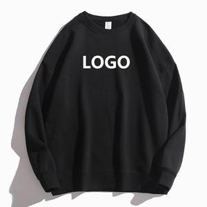 Sudaderas extragrandes personalizadas 2025 de algodón 100% con hombros caídos, de peso pesado, para mujer, de punto, con apliques de invierno, anti-bolitas - Product Image 1