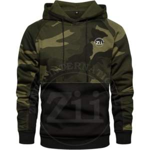 เสื้อฮู้ดผ้าคอตตอนน้ำหนักมากดีไซน์ใหม่สำหรับผู้ชายพิมพ์ลายดิจิตอลสำหรับฤดูหนาวโลโก้ตามสั่ง - Product Image 4