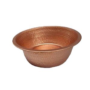 Fregadero de cobre puro de Metal de diseño clásico de la mejor tendencia Fregadero de cobre decorativo de Color de forma de tamaño personalizado con asa - Product Image 2