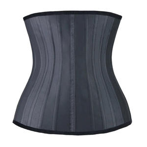 FancyShape Plus Size <b>Waist</b> Cincher Custom Logo 100% Latex <b>Waist</b> Trainer 25 Steel Bone Tummy Control <b>Corset</b> for Women - Product Image 6