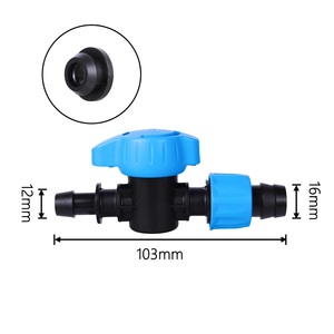 Conectores de cinta de <span class=keywords><strong>goteo</strong></span> de 16mm y 20mm, miniválvulas de púas para <span class=keywords><strong>riego</strong></span> <span class=keywords><strong>por</strong></span> <span class=keywords><strong>goteo</strong></span> agrícola - Product Image 6