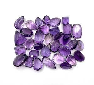Lot de pierres précieuses en améthyste naturelle, forme mixte, taille libre, 10-14*18 MM, 100 CT, améthyste pour la fabrication de bijoux - Product Image 4