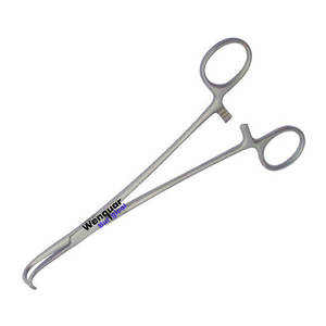 Pinzas para Arteria Tonsilar Negus, Curva Grande de 190 mm, Instrumento Quirúrgico ENT Wenquar, Artículo de Acero Inoxidable Más Vendido - Product Image 1